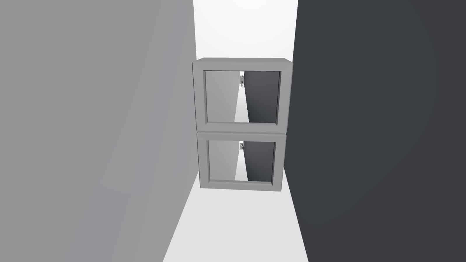 Dev Journal – Bruce Nauman’s Live-Taped Video Corridor